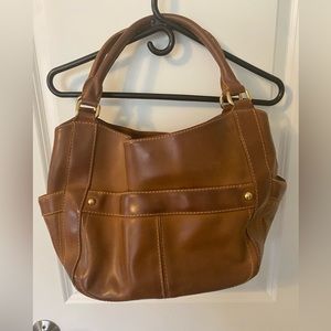 Vintage J.Crew leather bag